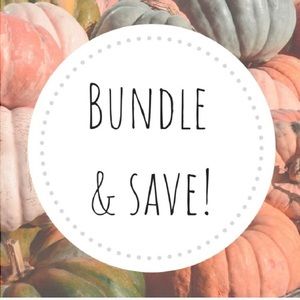 Bundle 2 or more items and receive 15% savings.